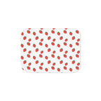 Strawberry Doodle - Sherpa Fleece Blanket