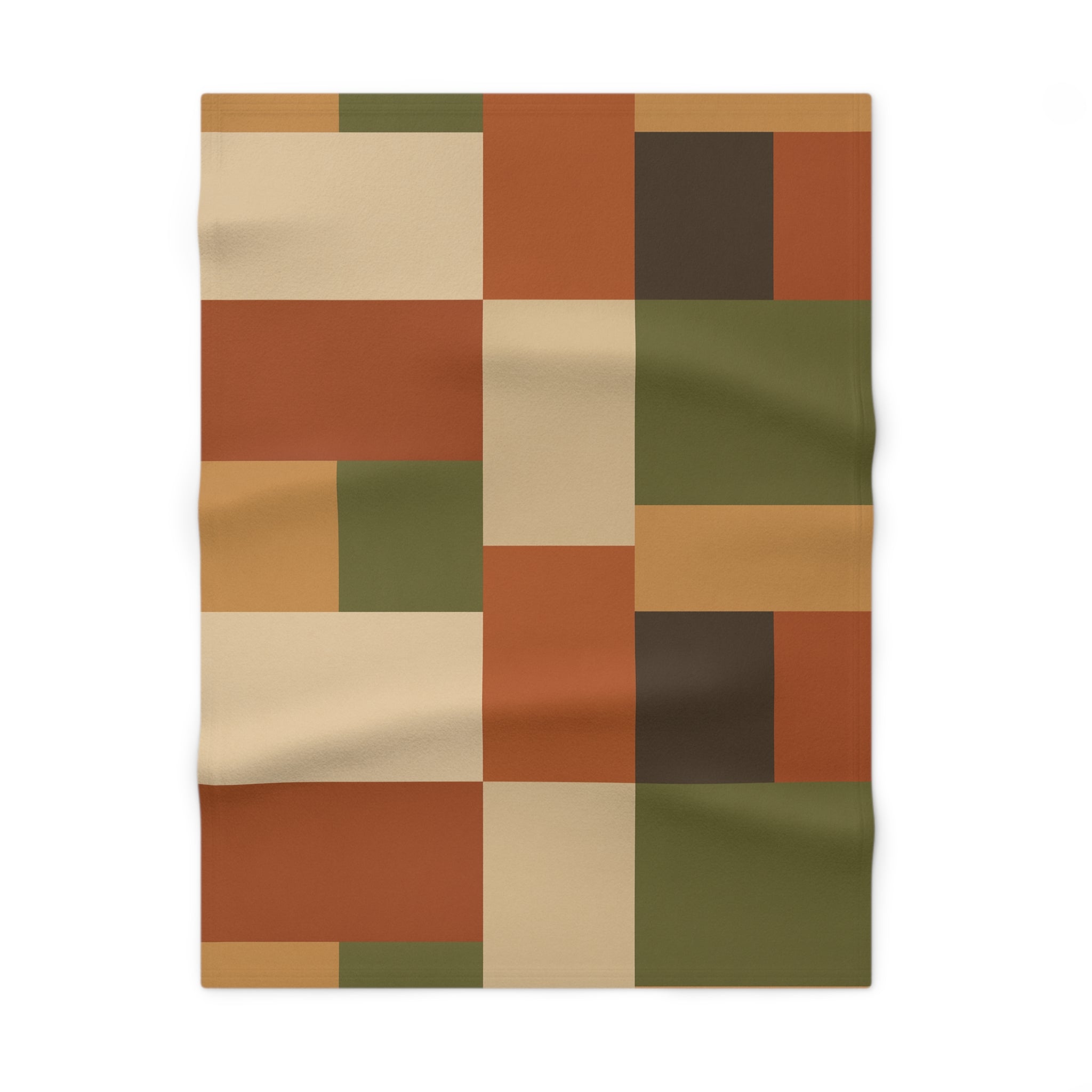 Patchwork Design - Fleece Baby Blanket