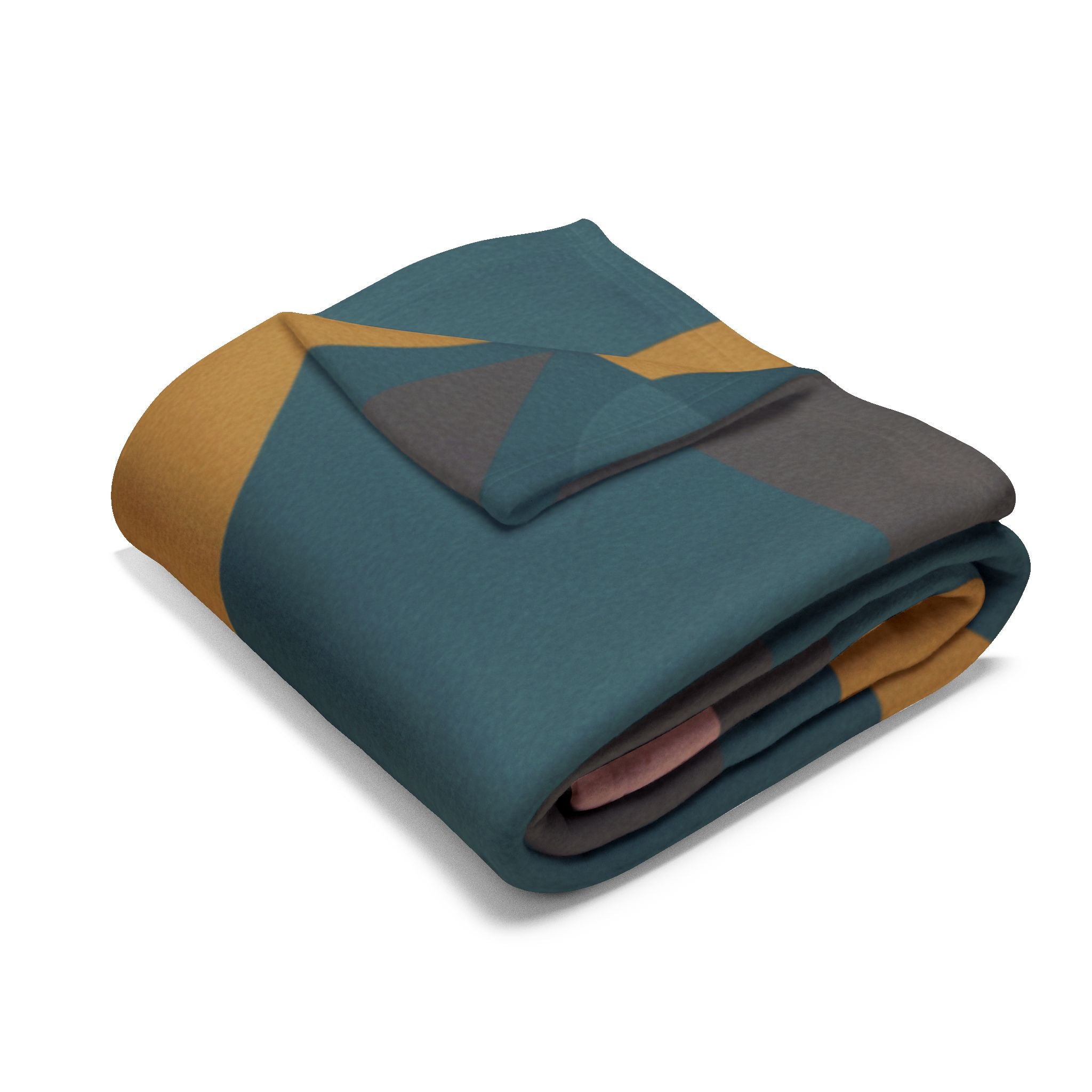 Muted Geometric - Arctic Fleece Blanket