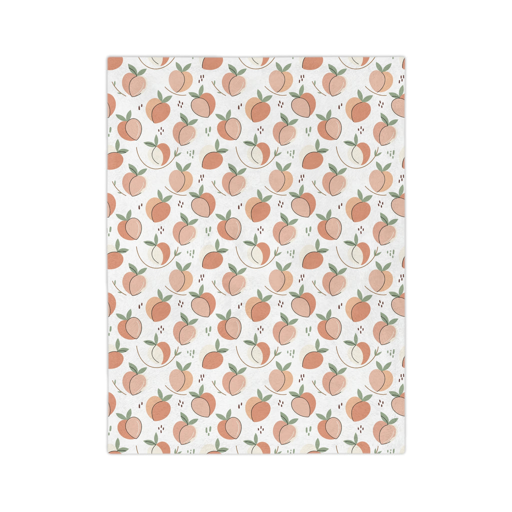 Peach Seamless - Velveteen Microfiber Blanket