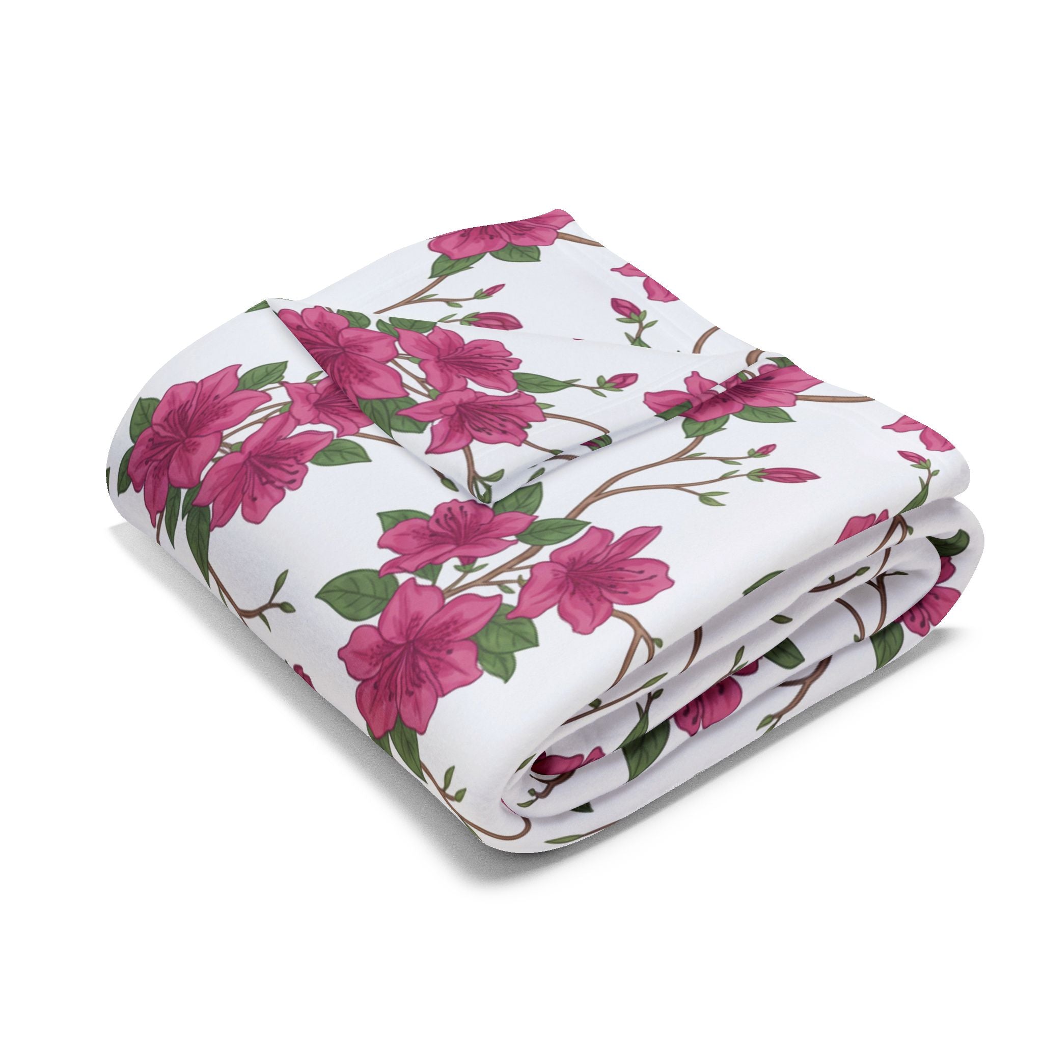 Azalea Floral - Arctic Fleece Blanket