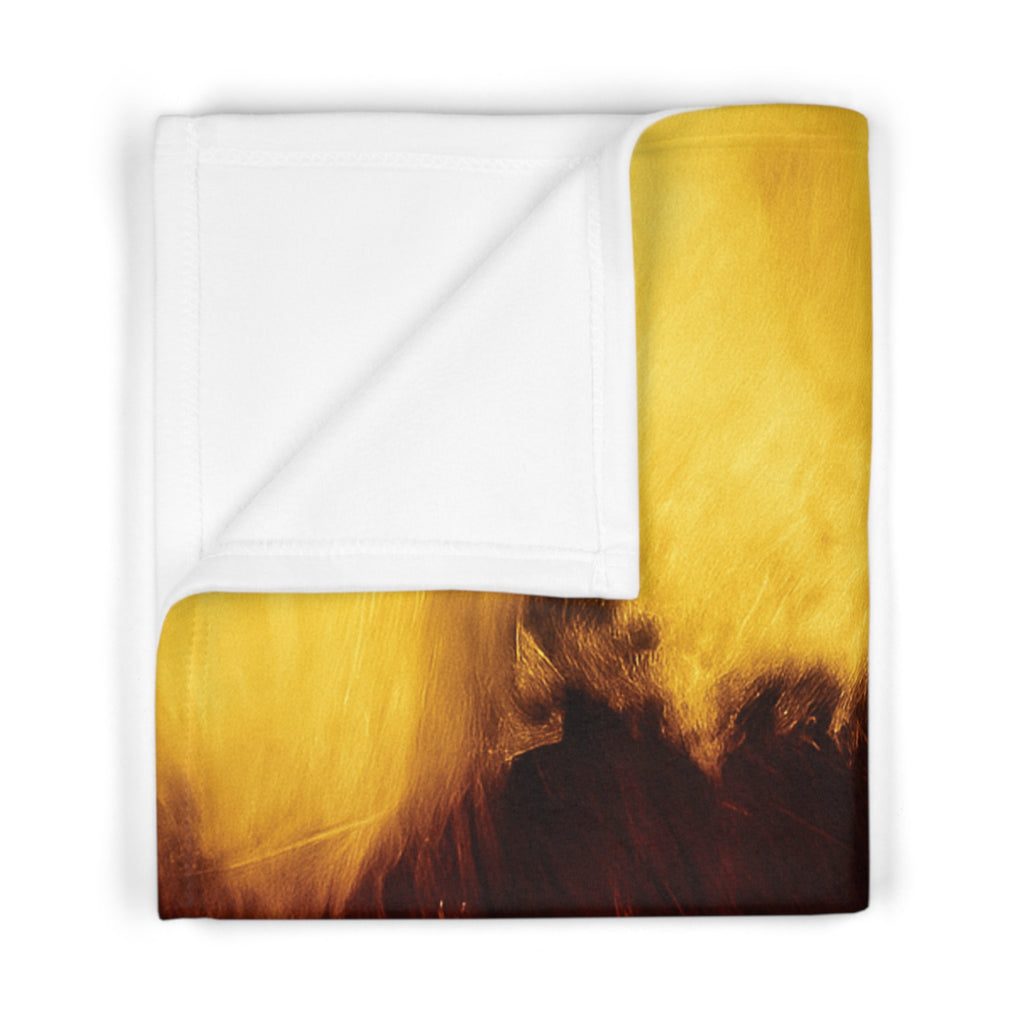 Molten Flow - Fleece Baby Blanket