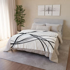 Curved Waves - Soft Minky Blanket