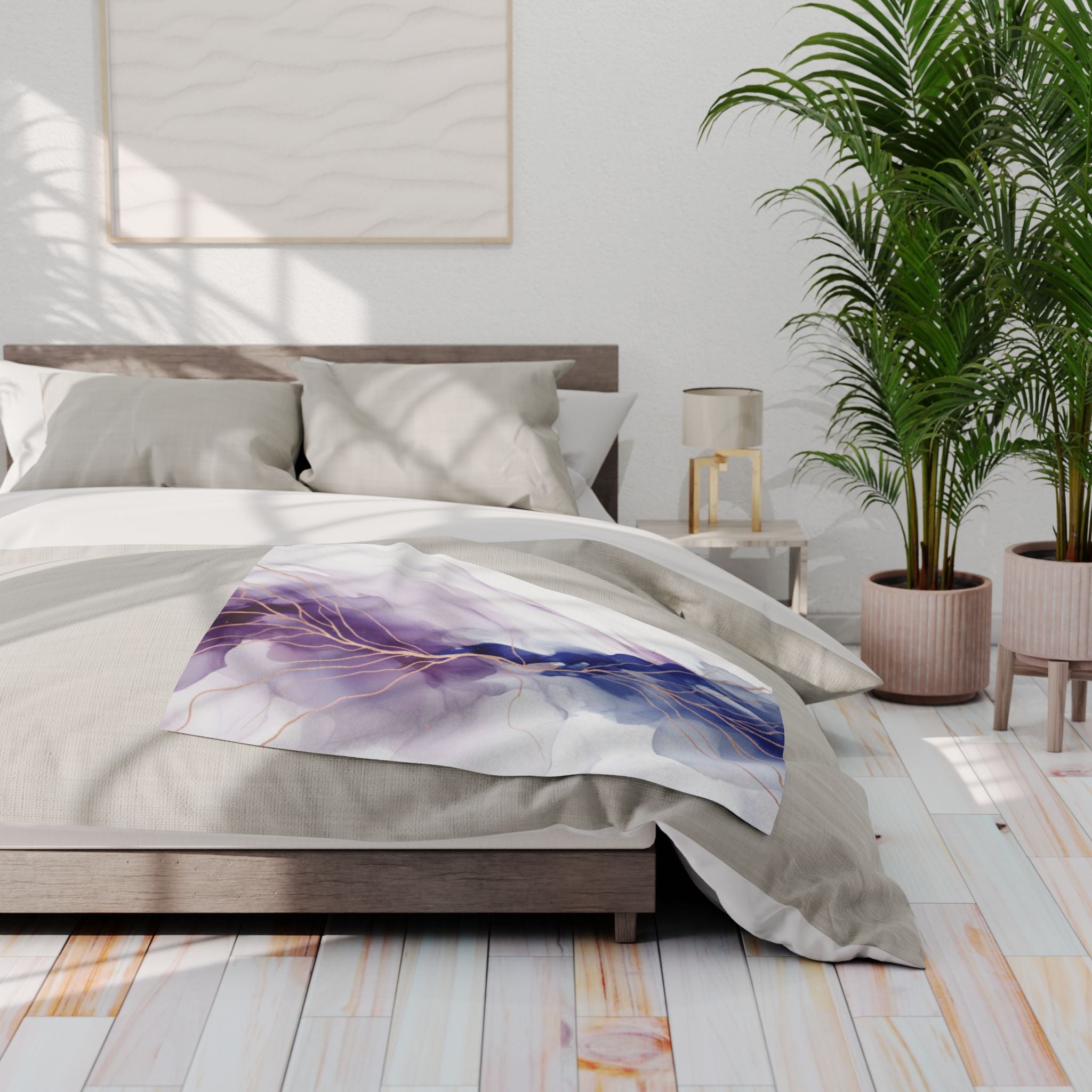 Abstract Art - Arctic Fleece Blanket