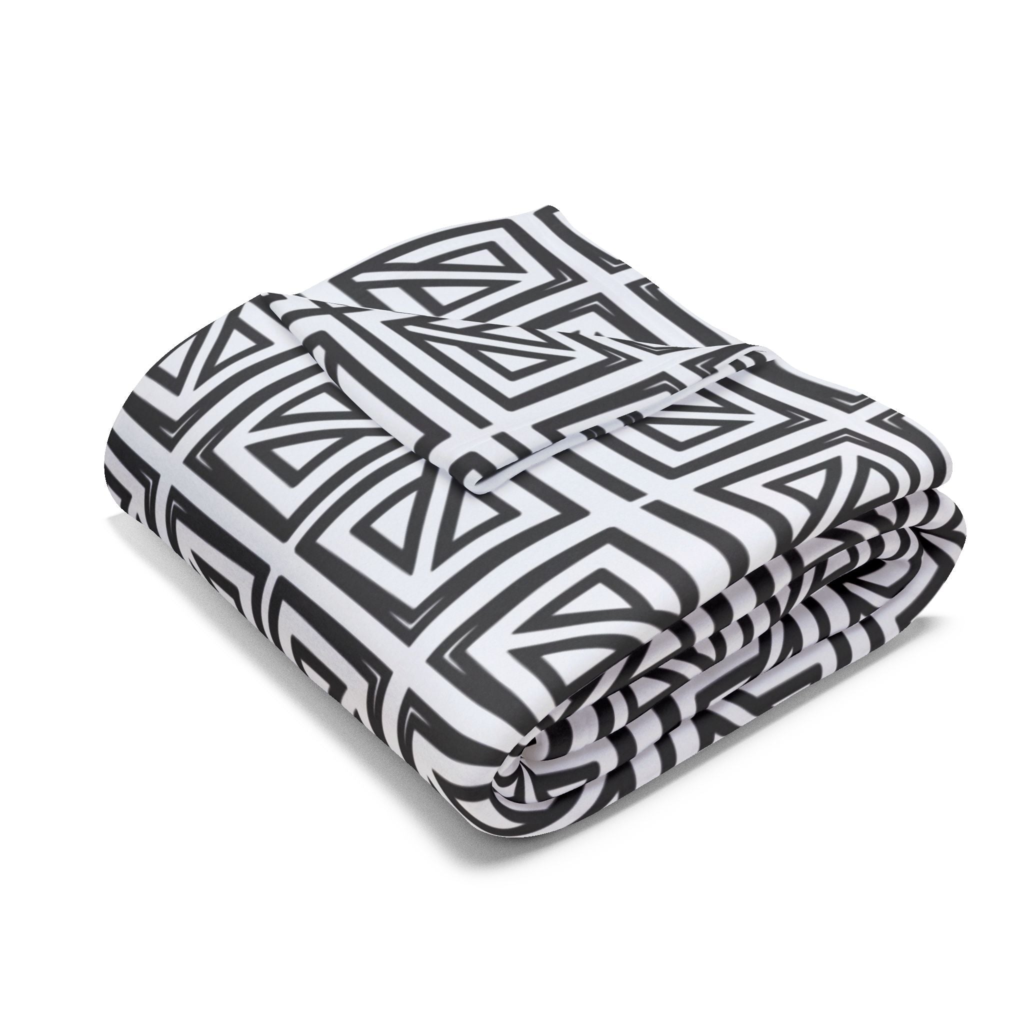 Black and White - Arctic Fleece Blanket