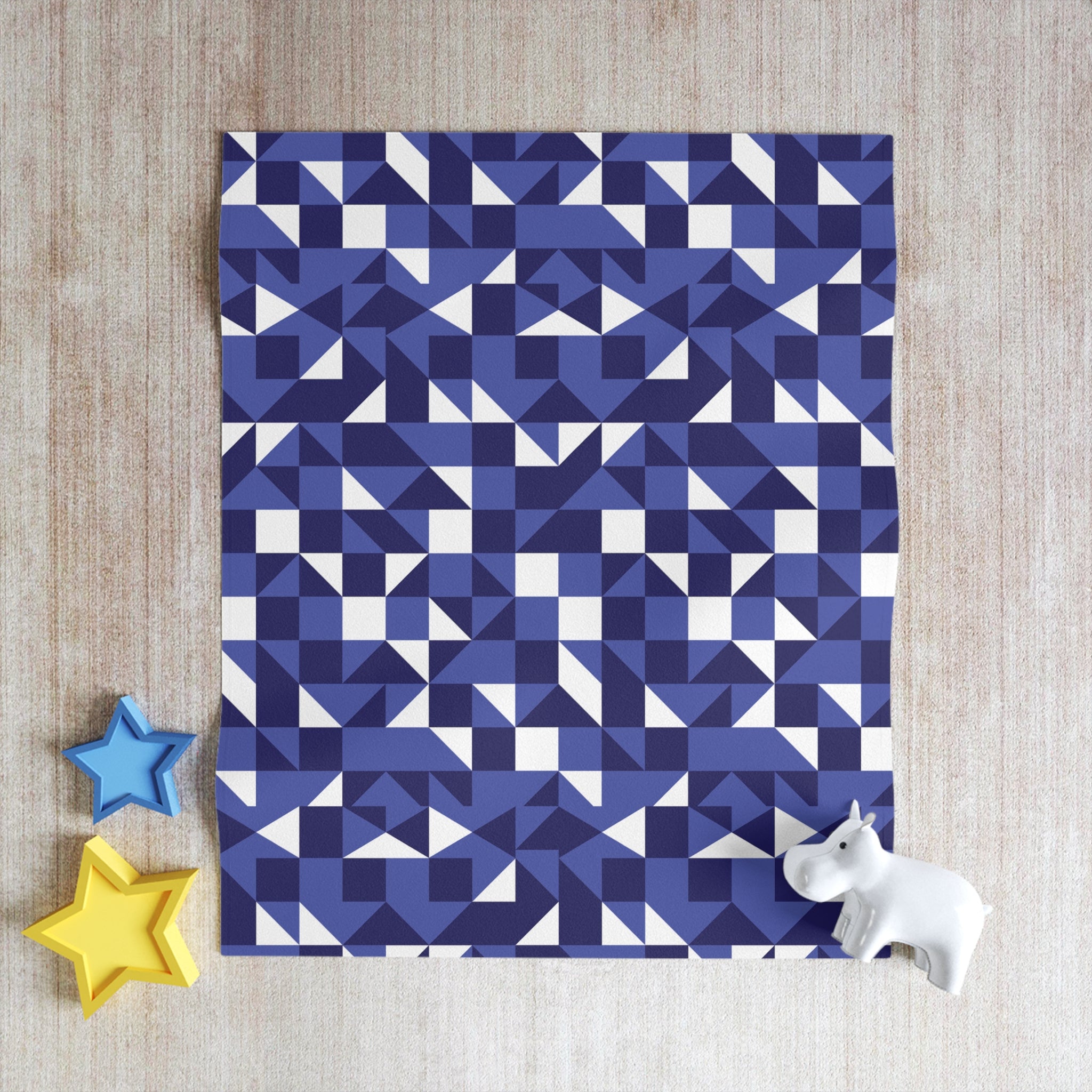 Geometric Abstraction - Throw Blanket