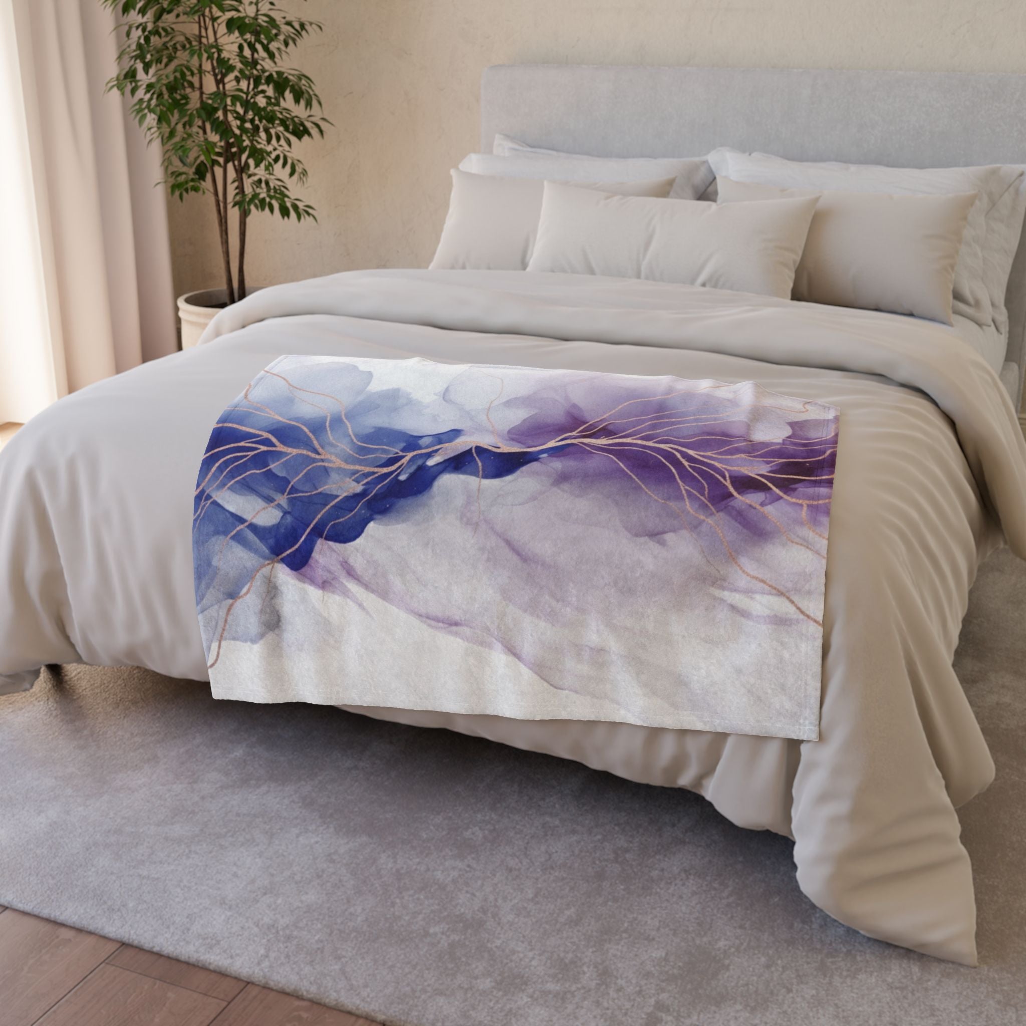 Abstract Art - Soft Minky Blanket