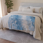 Fluid Art - Soft Minky Blanket