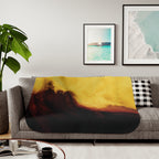 Molten Flow - Sherpa Fleece Blanket