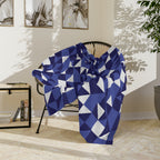 Geometric Abstraction - Microfiber Blanket